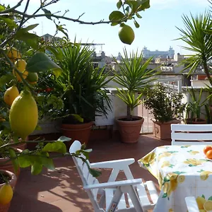 Spanish Steps With Panoramic Roof-terrace , Rome Italy